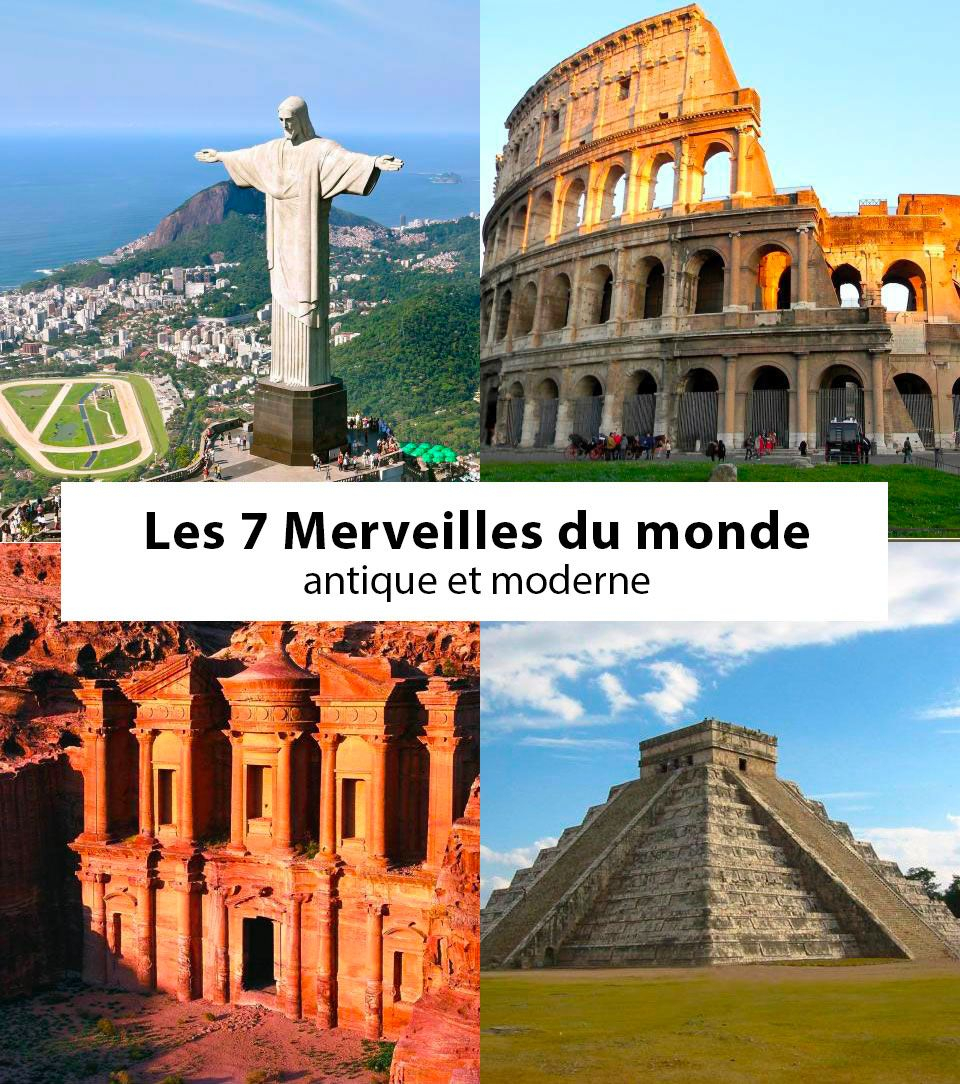 Les 7 Merveilles Du Monde - Arts Et Voyages serapportantà Dessin 7 Merveilles Du Monde