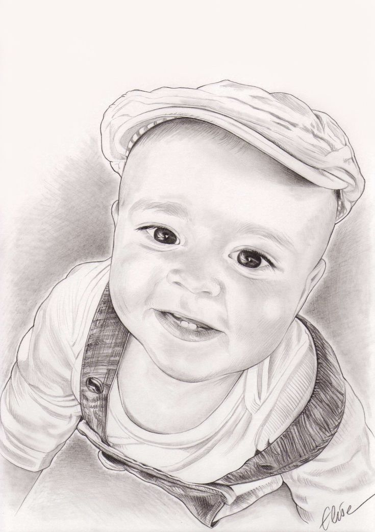 Les Dessins D&amp;#039;Elise - Portrait Dessin D&amp;#039;Un Enfant Au pour Coloriage Visage,