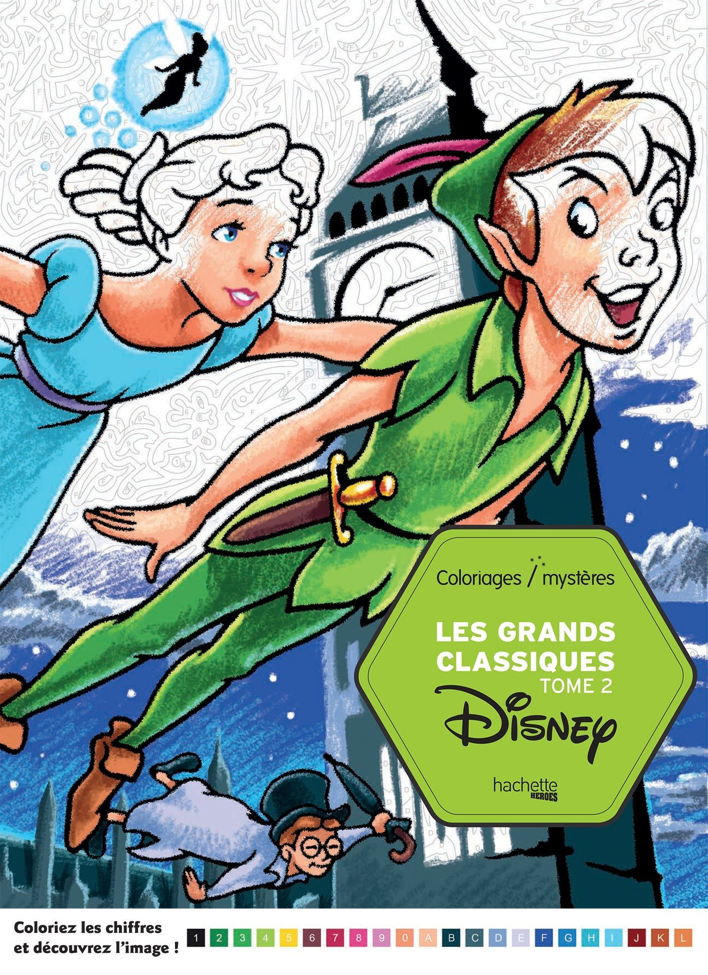 Les Grands Classiques Disney Tome 2 # à Coloriage Mystere Tome 9