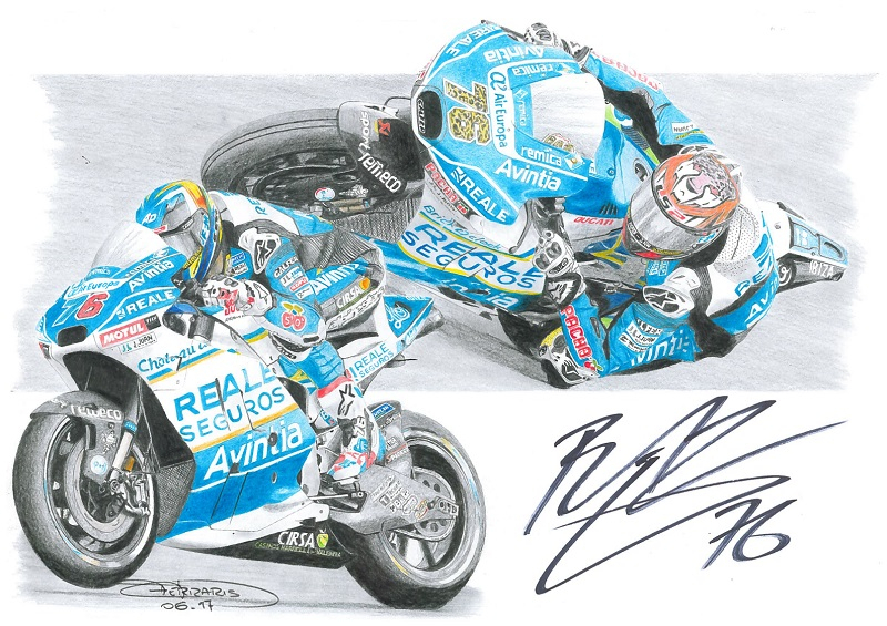 Les Pilotes Du Motogp En Dessin ! - Moto-Station concernant Coloriage Mt 07