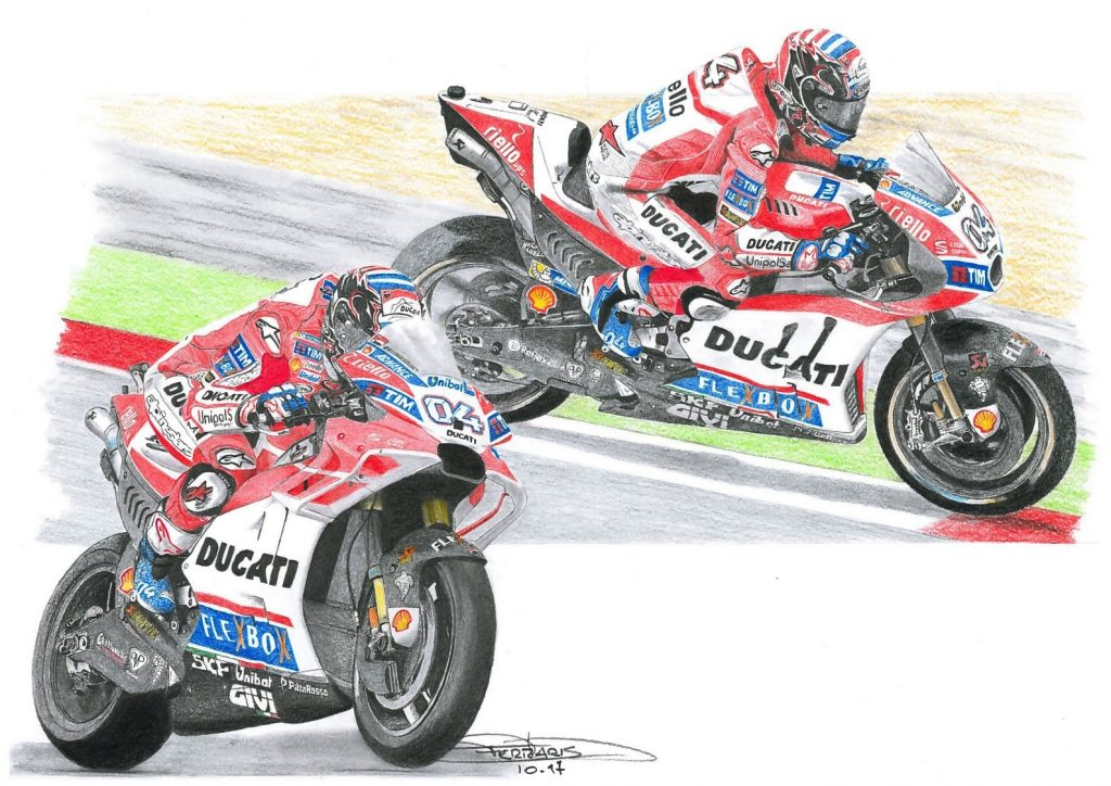 Les Pilotes Du Motogp En Dessin ! - Moto-Station tout Coloriage Mt 07