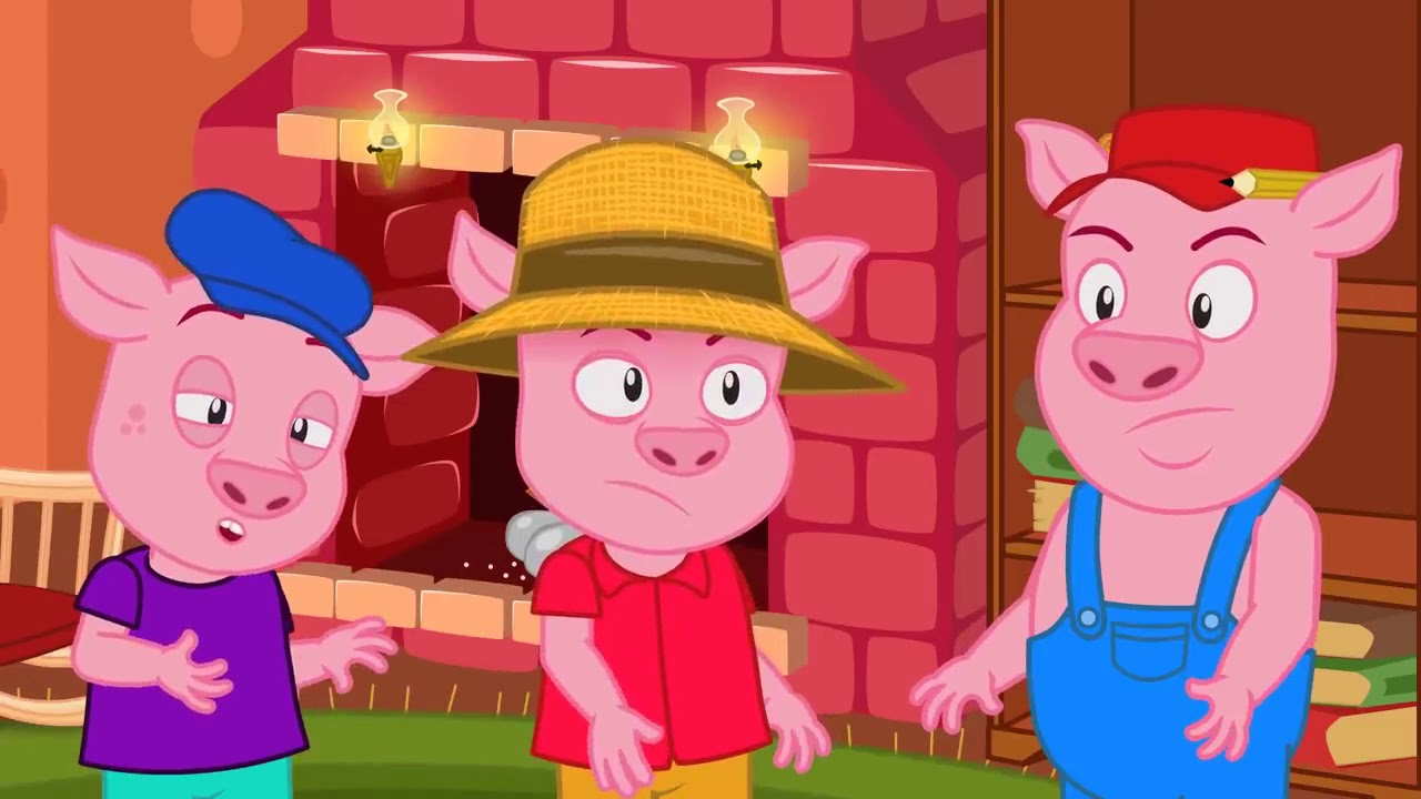 Les Trois Petits Cochons | Dessin Animé En Français intérieur Dessins Animés En Français Complet,