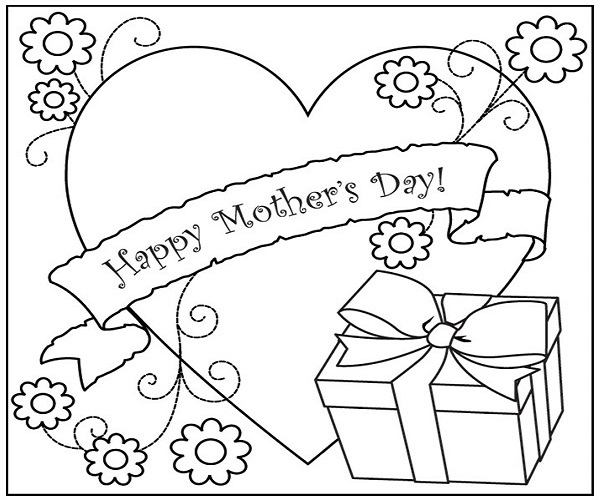 Lettre Et Sms D'Amour Pour Maman: Coloriage Fête Des Mères concernant Coloriage Je T&amp;#039;Aime Marraine
