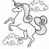 Licorne A Dessiner | Unicorn Coloring Pages, Unicorn destiné Dessin 0 Colorier Licorne