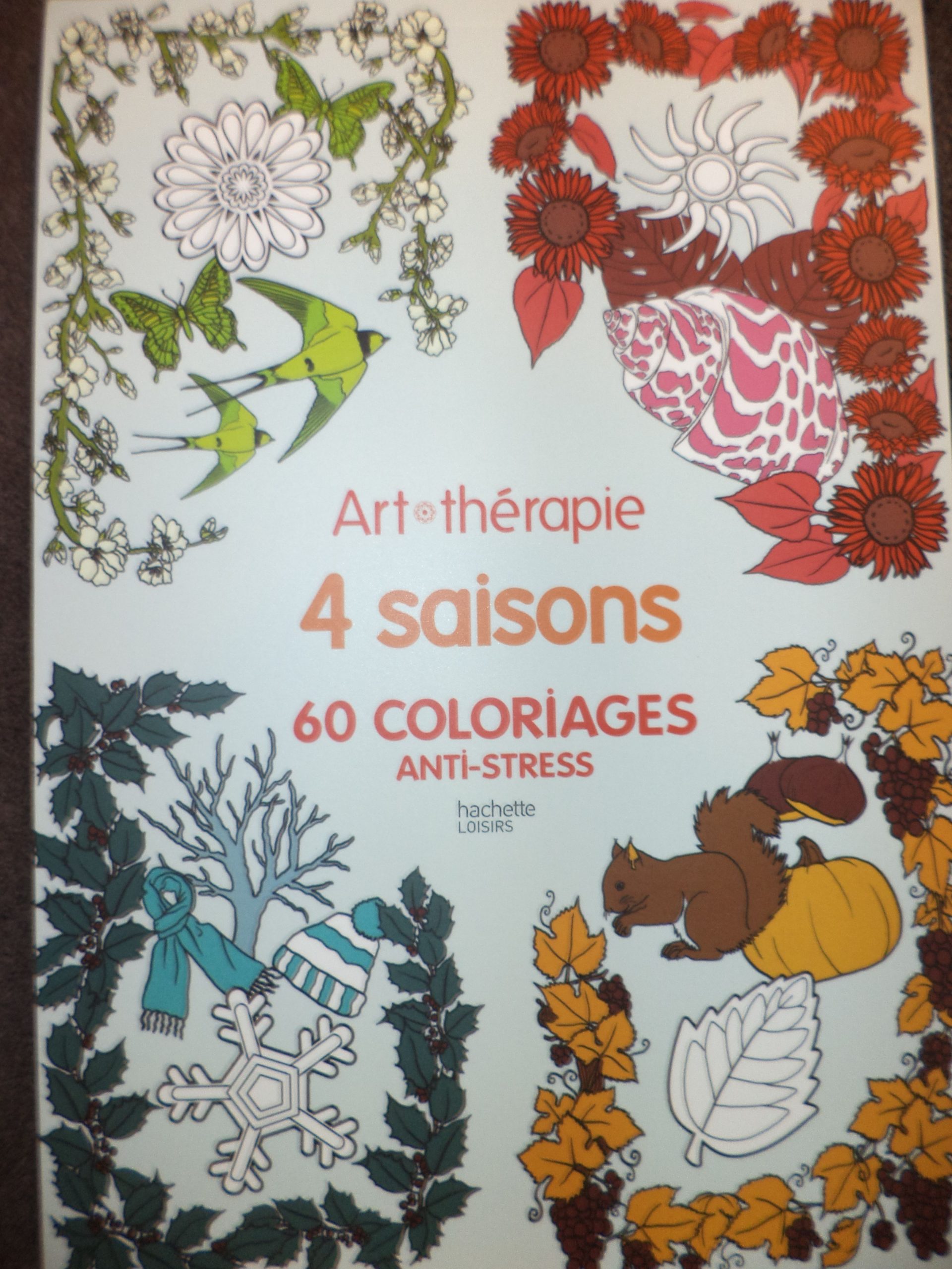 Livre 4 Saisons | Coloriage Anti Stress, Coloriage, Livre à Coloriage Des 4 Saisons