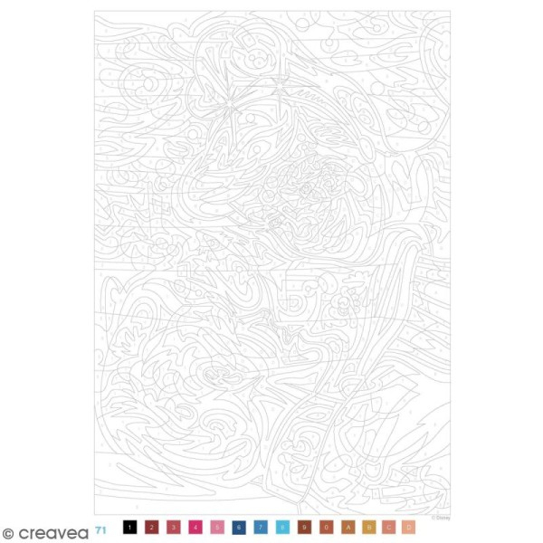 Livre Coloriage Adulte - A4 - Mystères Classiques Disney à Coloriage 100