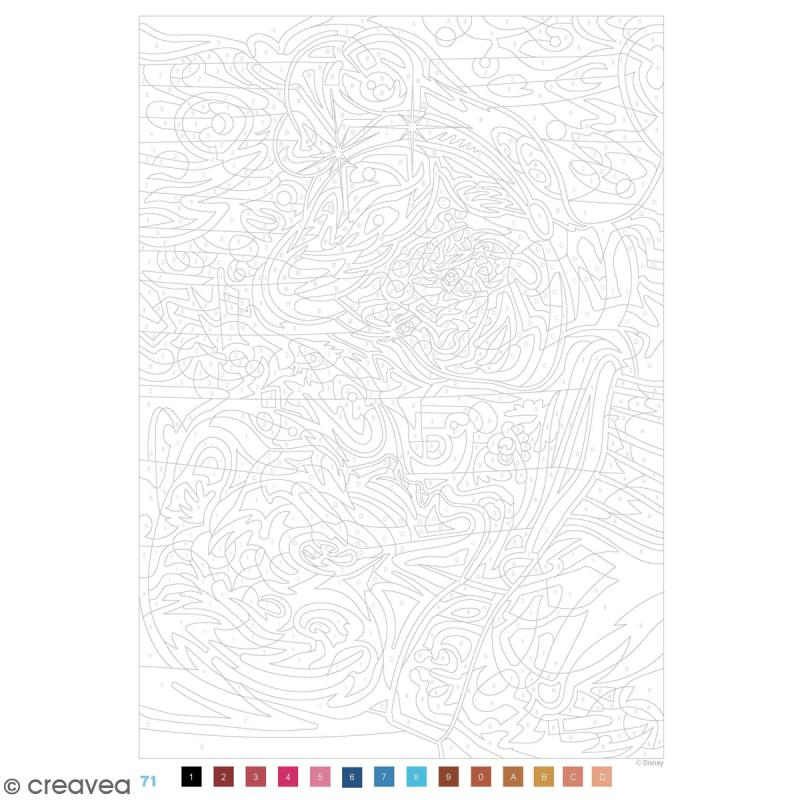 Livre Coloriage Adulte - A4 - Mystères Classiques Disney pour Coloriages Mystères,