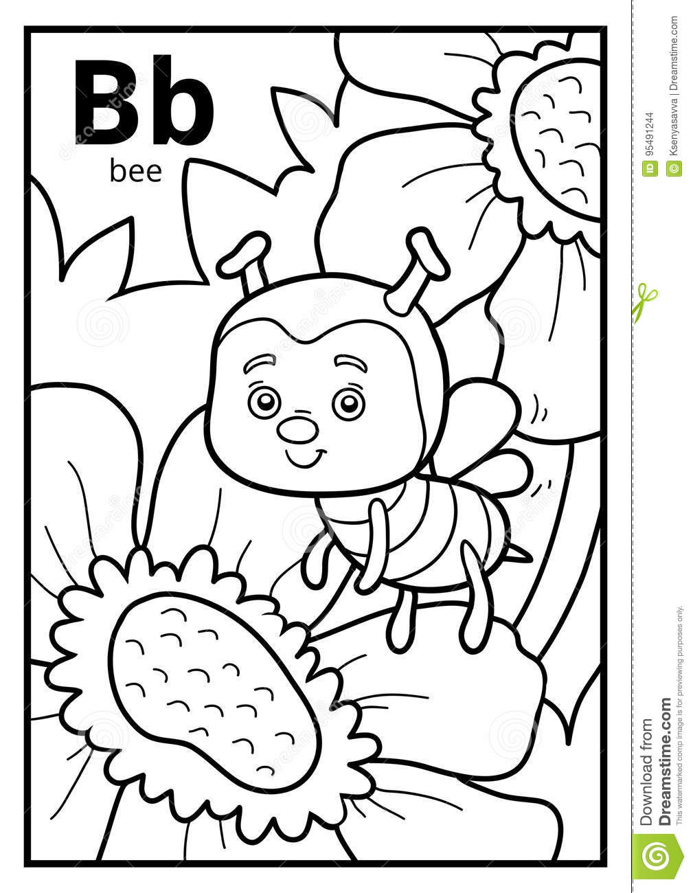 Livre De Coloriage, Alphabet Sans Couleur Lettre B destiné Dessin B,