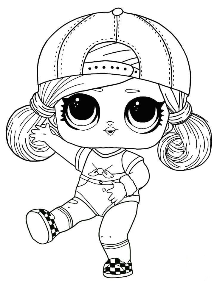 Lol Surprise Dolls Coloring Pages. Print In A4 Format avec Ice Angel Coloriage,