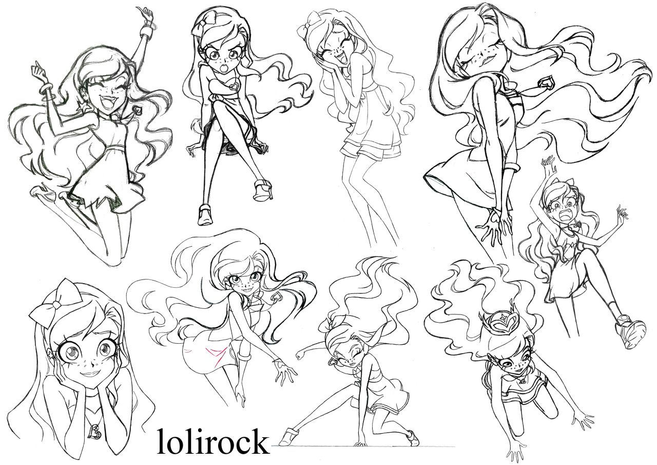 Lolirock Coloring Pages - Thekidsworksheet serapportantà Coloriage Lolirock