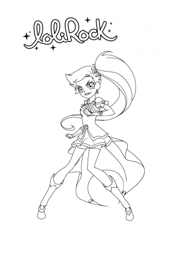 Lolirock Coloring - This Time We Are Giving The Lolirock intérieur Coloriage Lolirock,