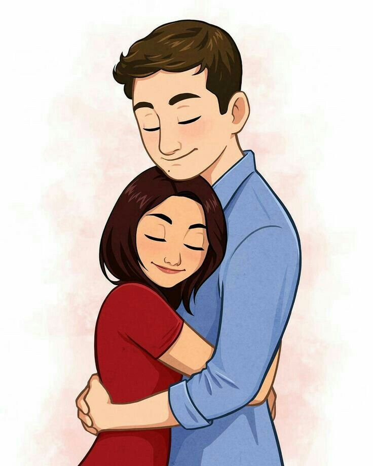 Love Couple Stickers For Whatsapp | Cute Love Cartoons pour Dessin En Couple