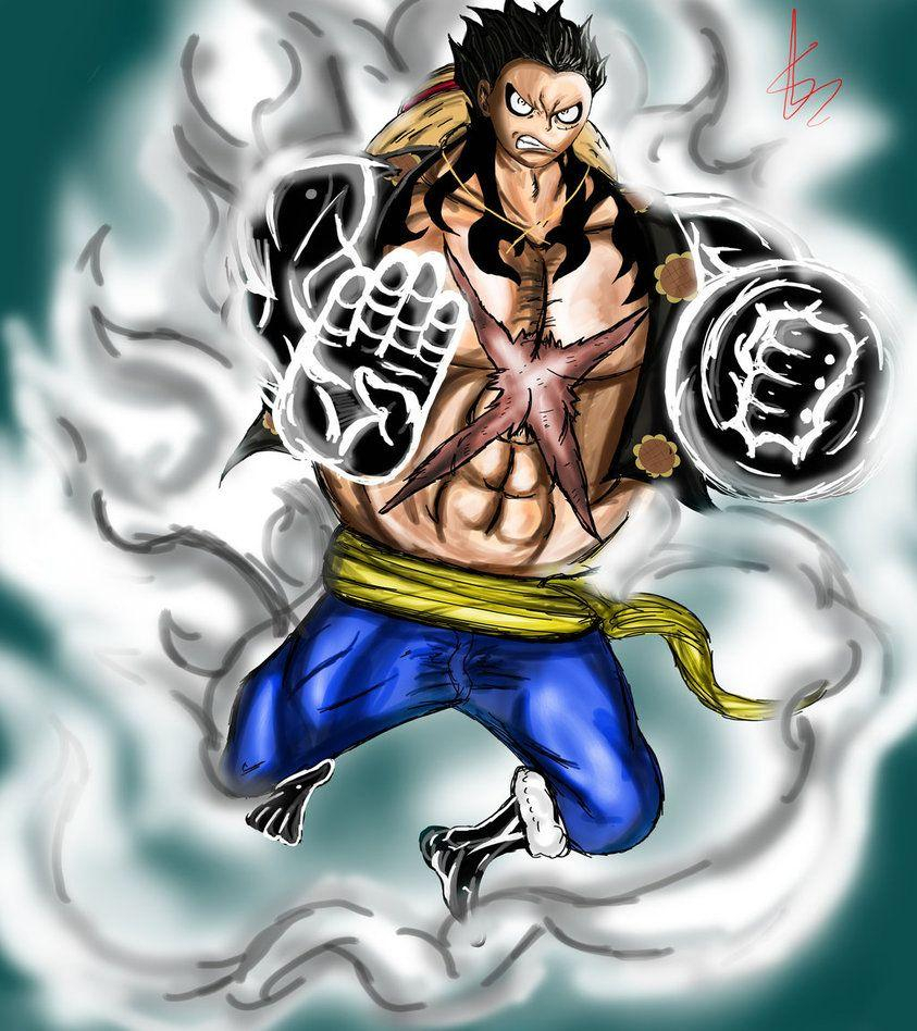 Luffy 4Th Gear Wallpapers - Wallpaper Cave concernant Luffy Gear 4 Dessin