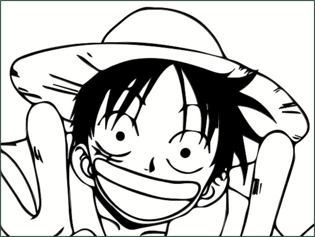 Luffy Dessin Élégant Photos Coloriages Manga À Imprimer intérieur Coloriage Dessin Luffy