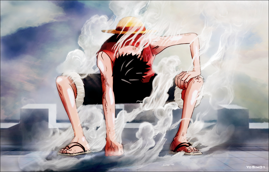 Luffy Gear 2 | Mangá One Piece, Manga Anime, Personagens à Luffy Gear 3 Dessin