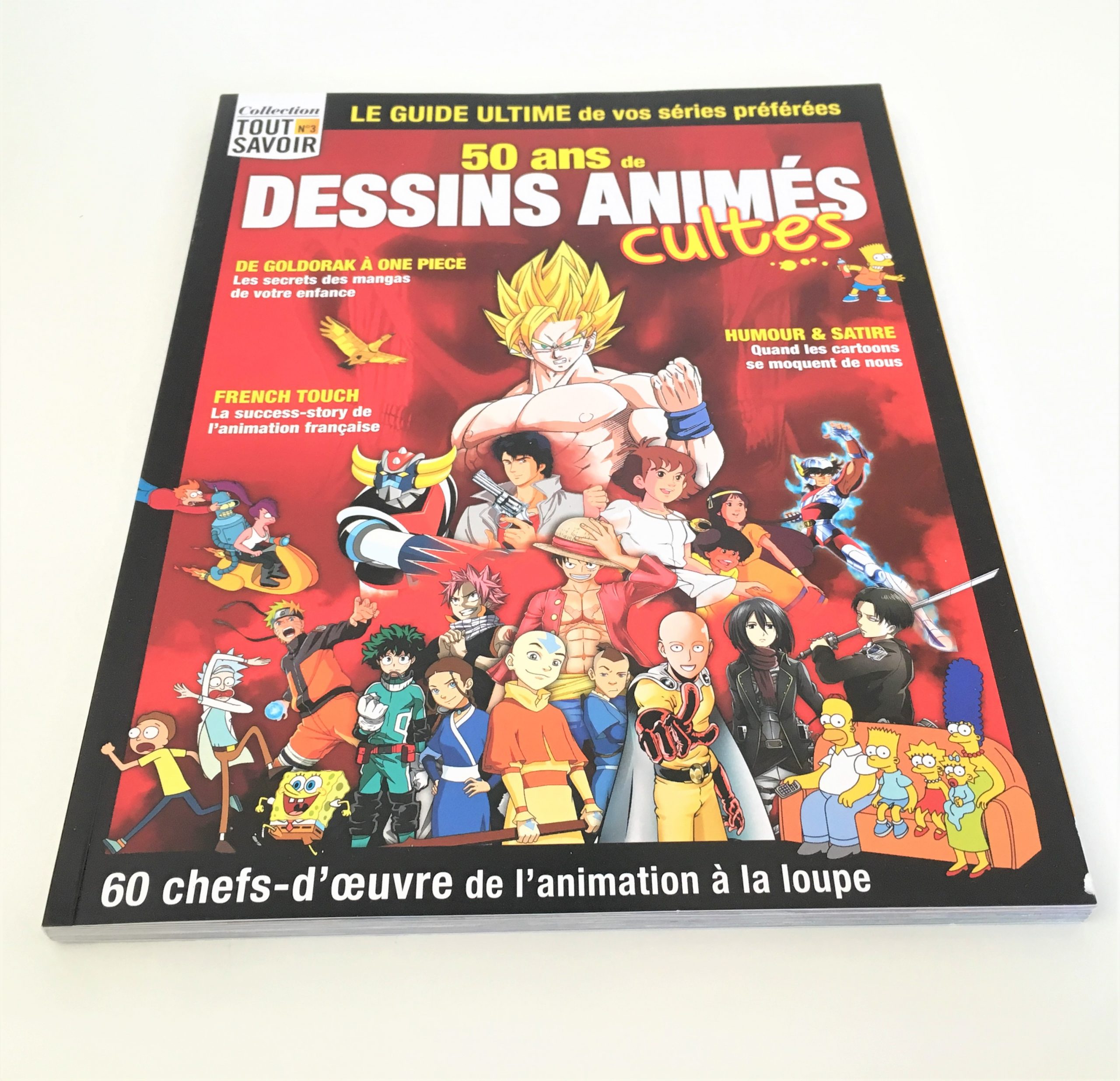 Magazine 50 Ans Dessins Animes Cultes - Boutique Univers concernant Dessin 90 Ans