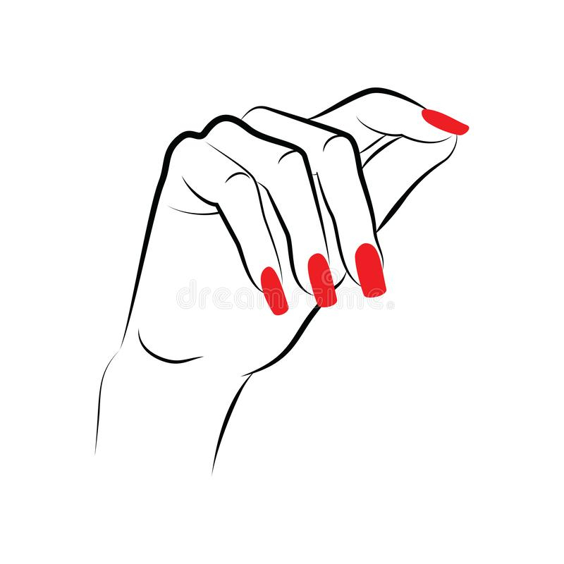 Main Dessin Ongle encequiconcerne Coloriage Main Qui Dessine