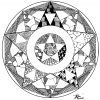 Mandala Zen - Mandalas - Coloriages Difficiles Pour Adultes tout Coloriage Mandala