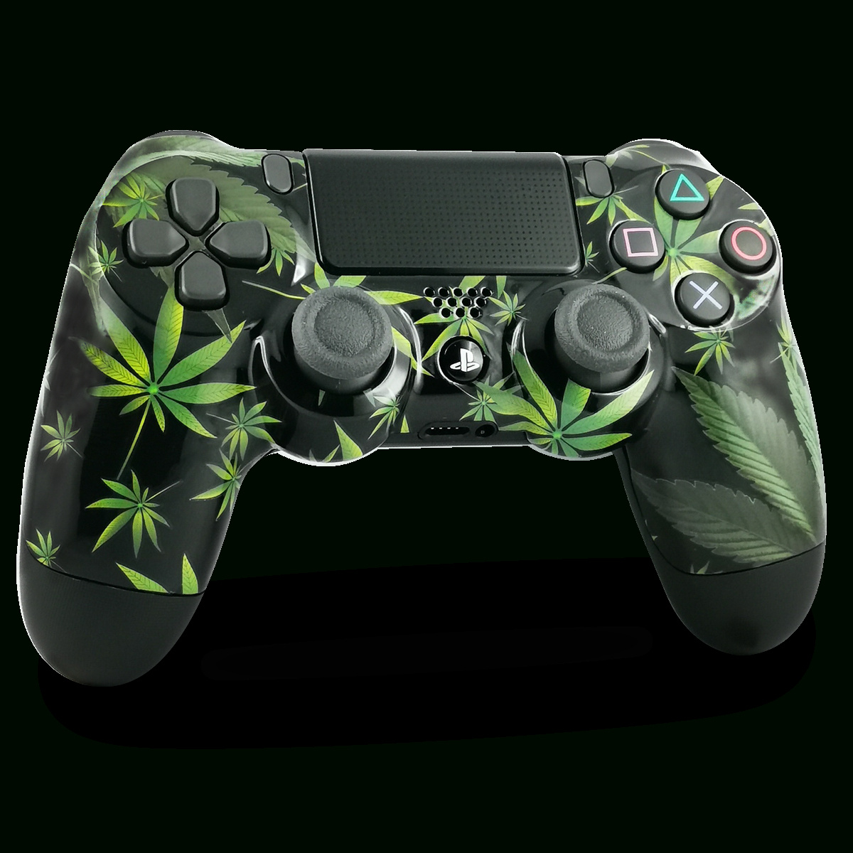 Manette Ps4 Personnalisée K&amp;#039;Nadian Leaves | Draw My Pad pour Dessin Xbox,