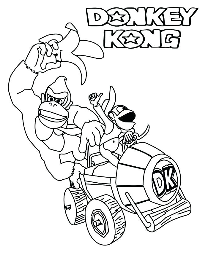 Mario Kart 8 Coloring Pages At Getdrawings | Free Download encequiconcerne Mario Kart 8 Dessin