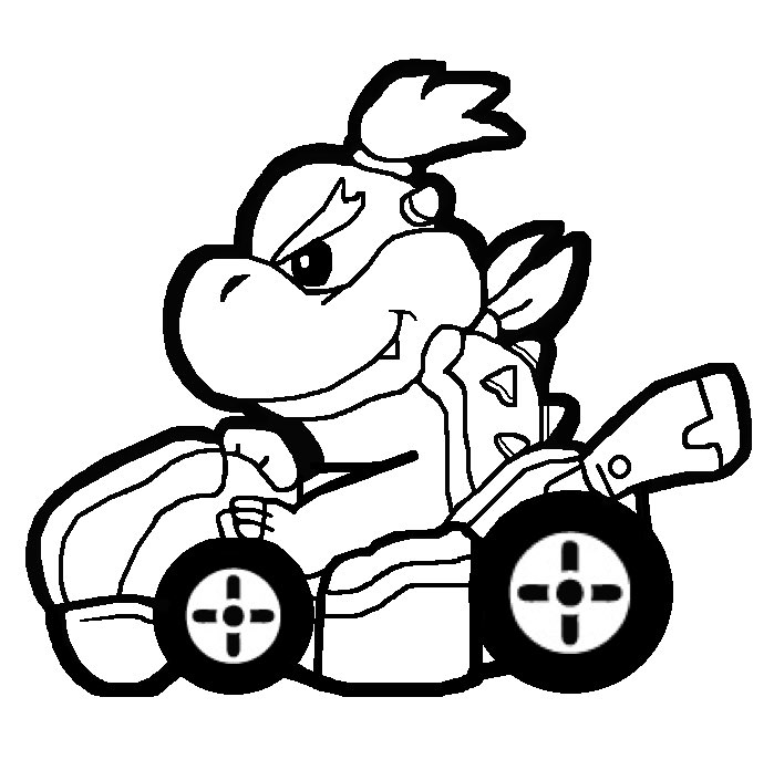 Mario Kart 8 Drawing At Getdrawings | Free Download avec Mario Kart 8 Coloriage