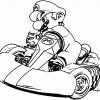 Mario Kart Coloring Pages - Wecoloringpage | Mario à Coloriage Mario