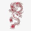 Matériau De Red Dragon | Red Dragon Tattoo, Chinese Dragon destiné Dessin Dragon