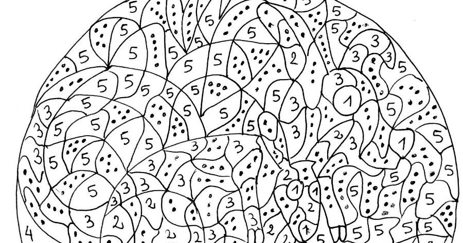 Maternelle: Coloriage Magique Maternelle : Un Kangourou Et tout Coloriage Magique Son S