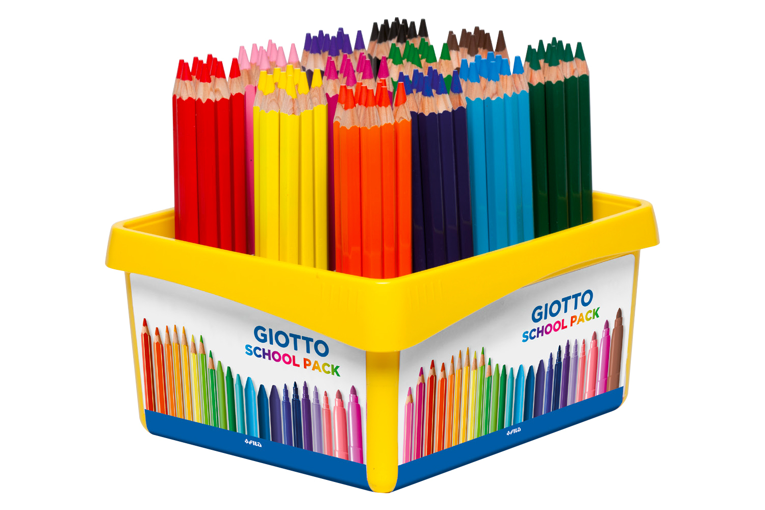 Maxi Crayons De Couleur Giotto Méga - Crayons De Couleurs à Coloriage Dégradé Crayons De Couleur