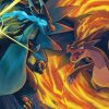 Mega Dracaufeu | Pokemon Backgrounds, Pokemon, Pokemon pour Mega Dracaufeu Y Dessin