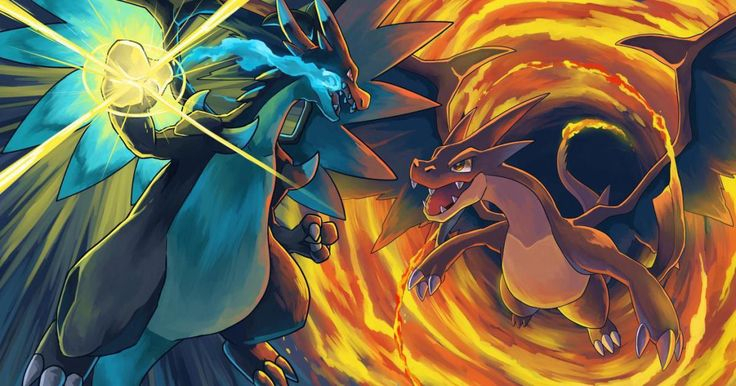 Mega Dracaufeu | Pokemon Backgrounds, Pokemon, Pokemon pour Mega Dracaufeu Y Dessin