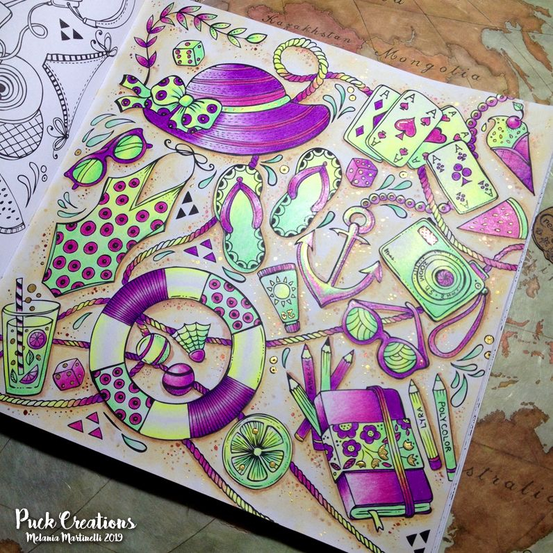 Mein Sommer Spaziergang Coloring Book By Rita Berman. # avec Coloriage Rita Berman,