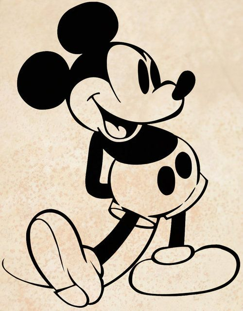 Mickey | Dessin Mickey, Mickey Mouse Dessin, Dessins Disney à Dessin Kawaii Mickey,