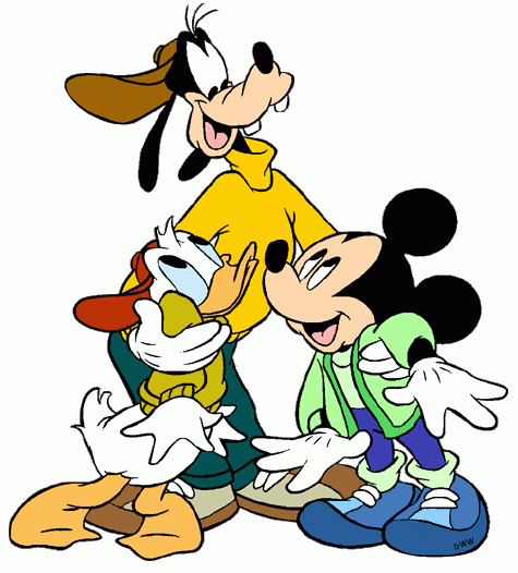 Mickey, Donald And Goofy Clip Art 2 | Disney Clip Art Galore dedans Coloriages Mystères Disney Mickey Donald &amp;amp;amp; Co,