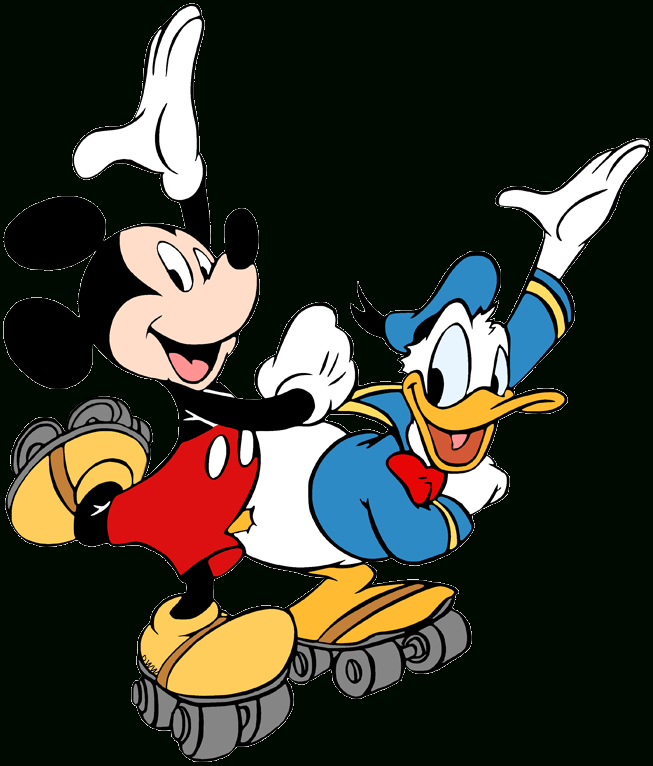Mickey, Donald And Goofy Clip Art | Disney Clip Art Galore intérieur Coloriages Mystères Disney Mickey Donald &amp; Co,