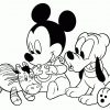 Mickey Et Plutot - Dessin Et Coloriage à Coloriage Mister Disney,