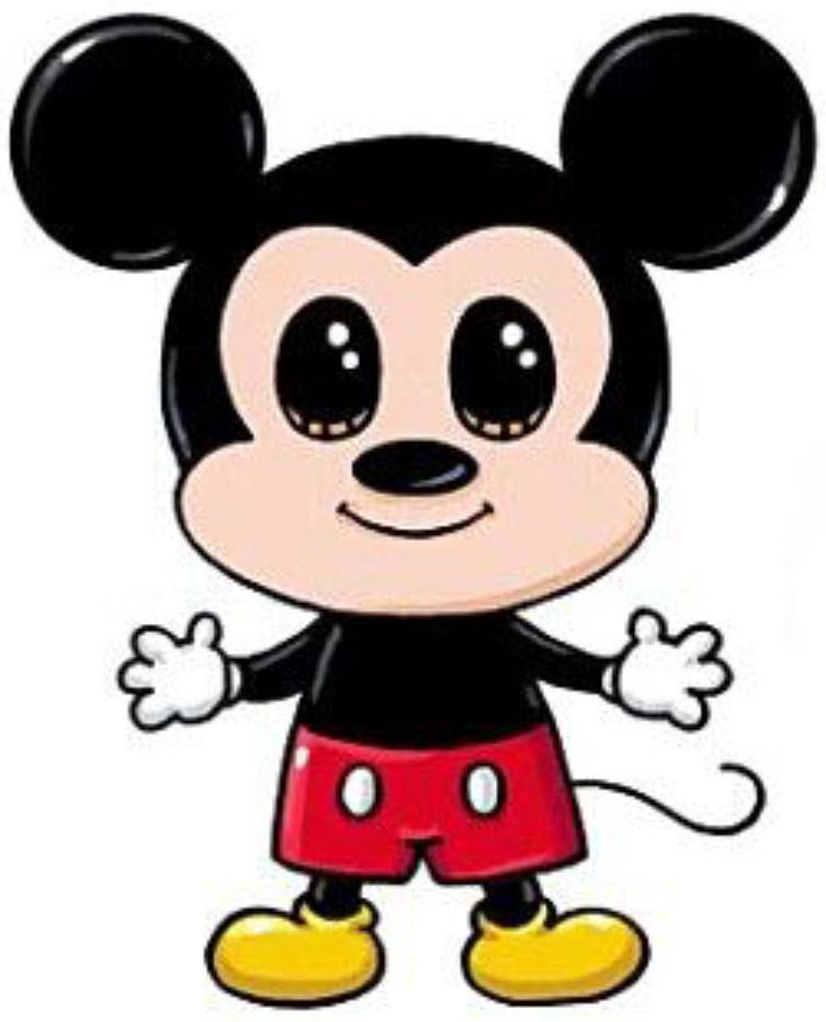 Mickey | Kawaii Disney, Kawaii Drawings, Mickey Mouse Drawings pour Dessin Kawai