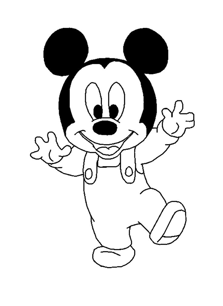Mickey Marche - Coloriage Mickey - Coloriages Pour Enfants dedans E.t Dessin Facile Mickey Marche - Coloriage Mickey - Coloriages Pour Enfants dedans E.t Dessin Facile