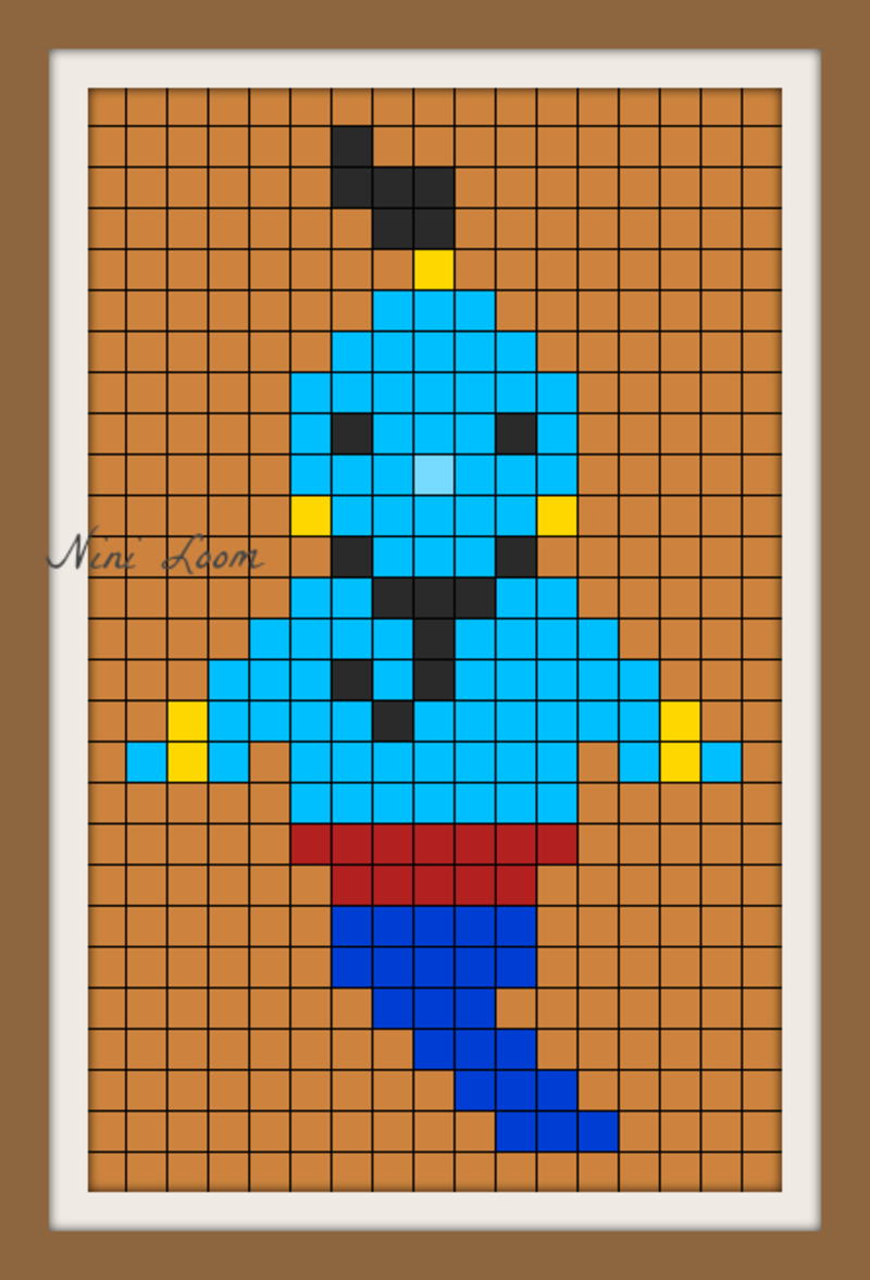 Modèles De Toiles En Plastique, Coloriage Pixel Art avec Dessin En Pixel