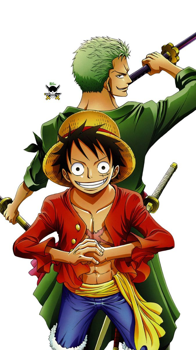 Monkey D.luffy &amp;amp; Zoro | Luffy, Zoro, Thème Manga encequiconcerne Dessin Zoro