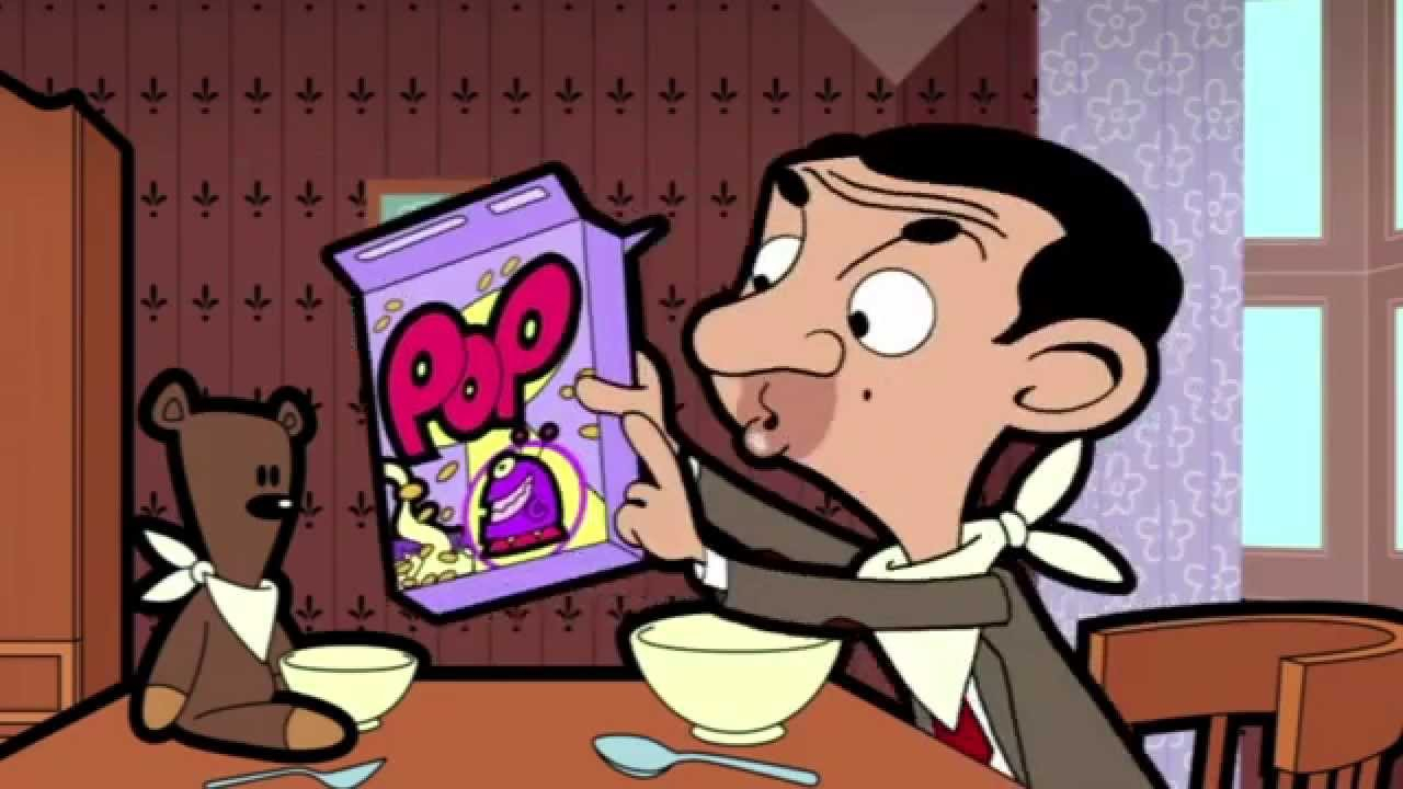 Mr Bean : Cereal Toy - Dessin Animé Youtbe -Youpi dedans M Dessin Animé