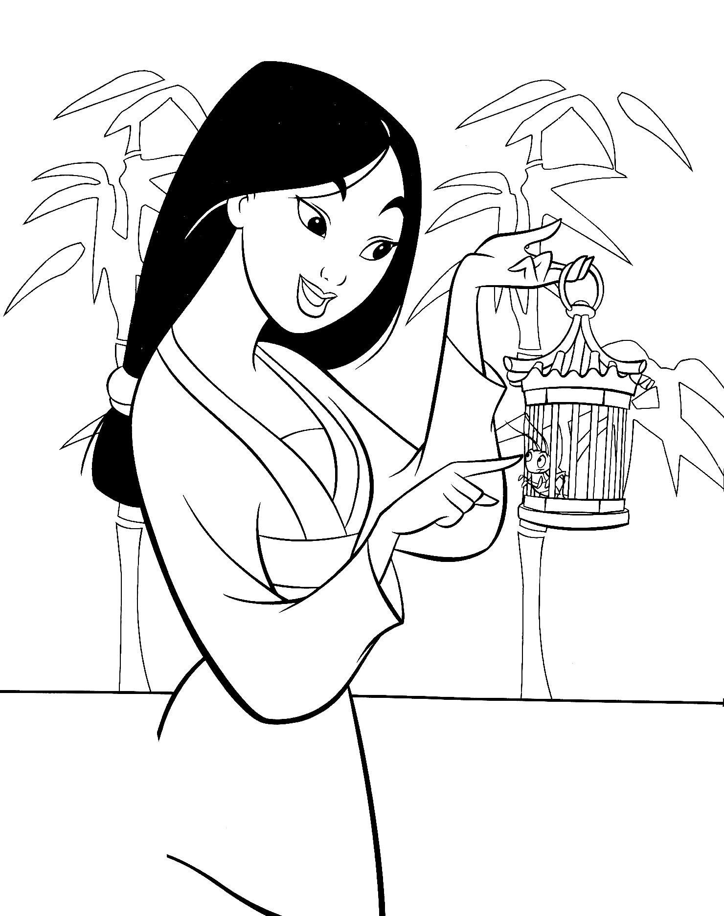 Mulan Dessin Unique Stock Mulan 2 Coloriage Mulan avec Dessin 972