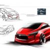 My E-Life Now !: More Tesla Model C Concept Sketches intérieur Tesla Model S Dessin