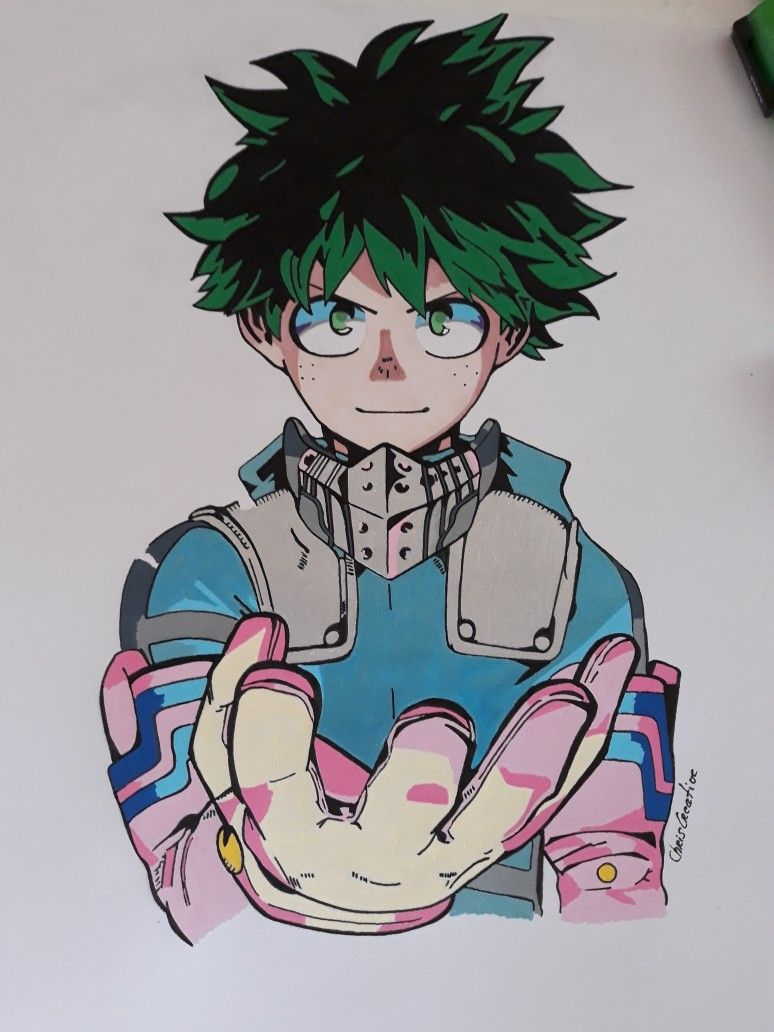 My Hero Academia J&amp;#039;Ai Realisé Mon Dessin Pour Matrice Pour tout Dessin My Hero Academia