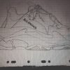 My Sneakers Drawing dedans Balenciaga Triple S Dessin