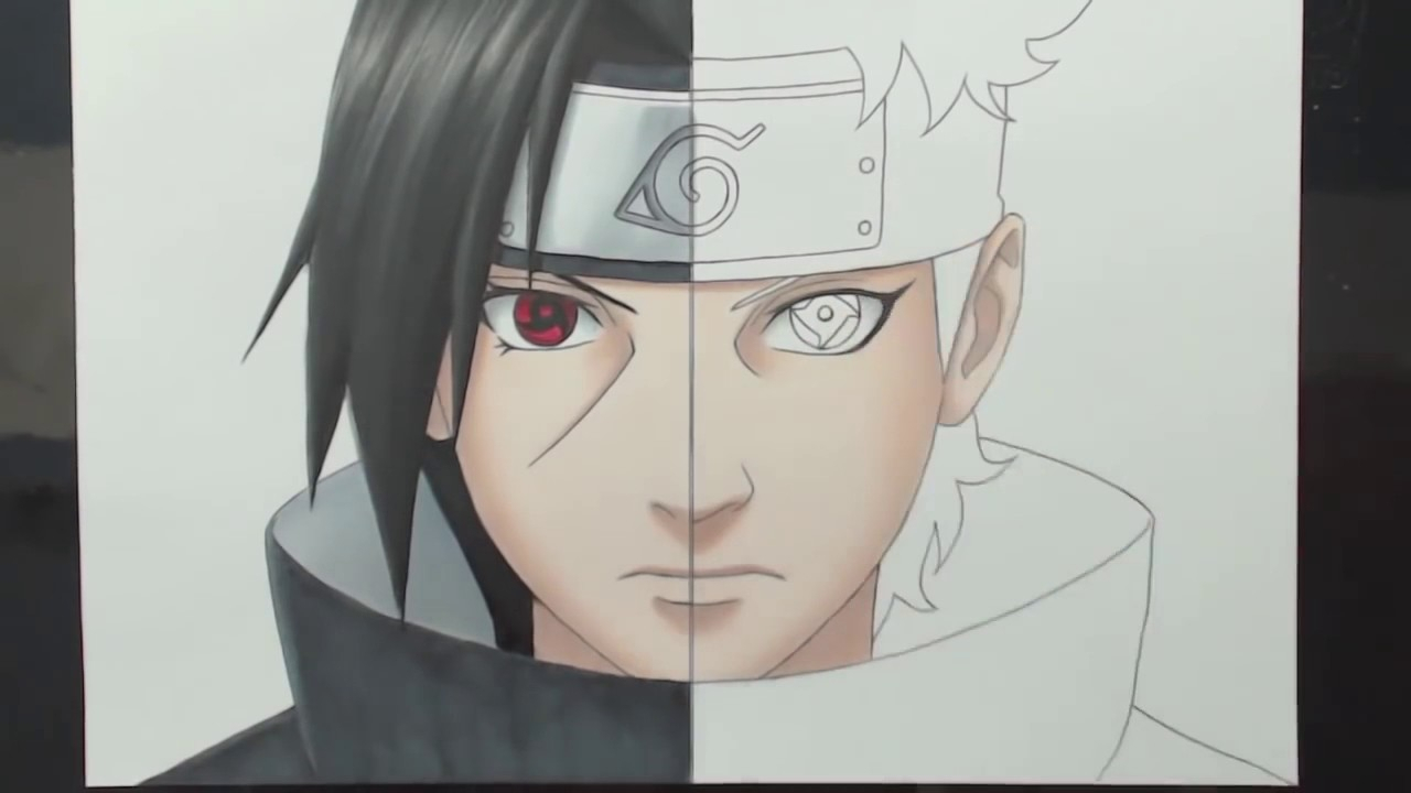 Naruto Itachi Drawing | Zona Naruto dedans Dessin Itachi,