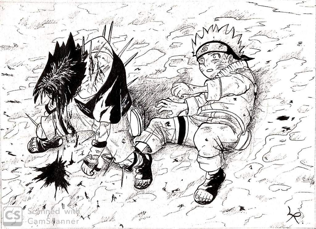 Naruto &amp;amp; Sasuke Vs Haku - By Kakashi Draw|Naruto &amp;amp; Boruto pour Dessin Naruto Sasuke