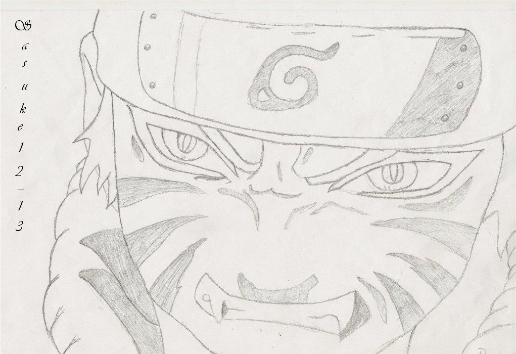 Naruto - The Way Of Naruto - Naruto Kyubi 2 De Kuroiraven dedans Dessin Naruto Difficile