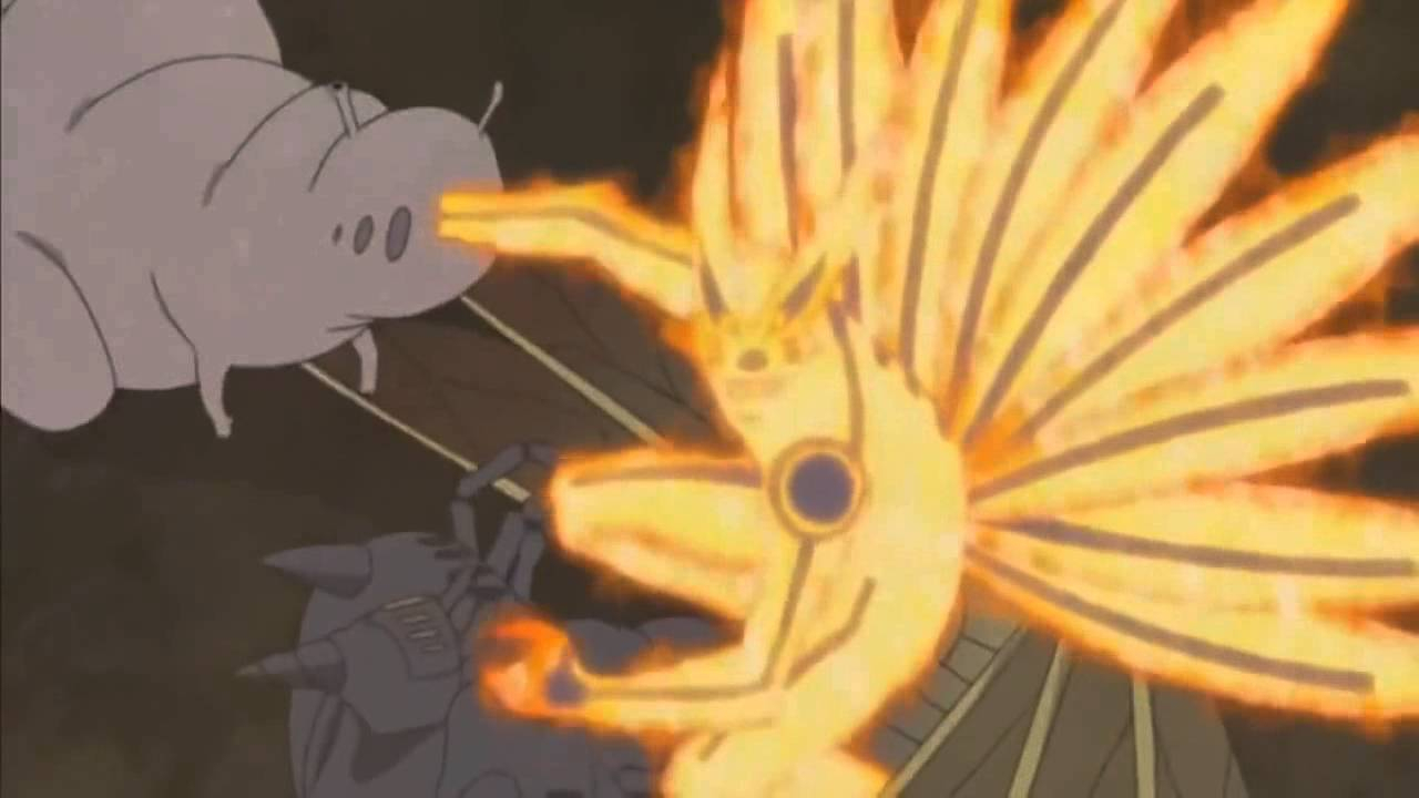 Naruto Transformation Kyubi 9 Queues serapportantà Dessin Renard A 9 Queues