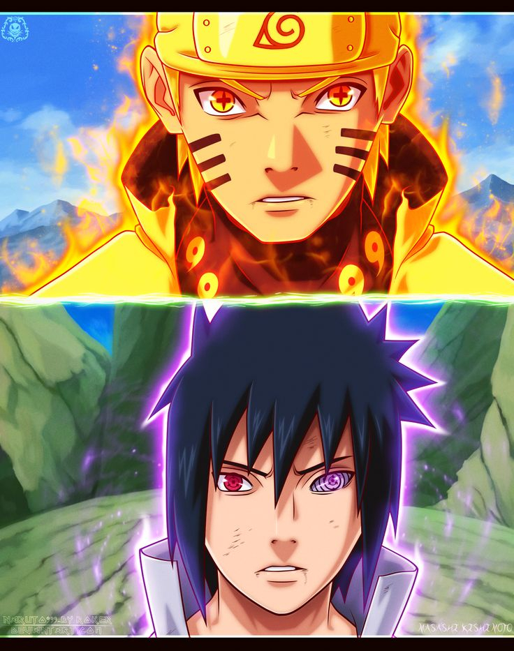 Naruto-Vs-Sasuke-(Manga---696) By Naruto999-By-Roker encequiconcerne Dessin Naruto Sasuke